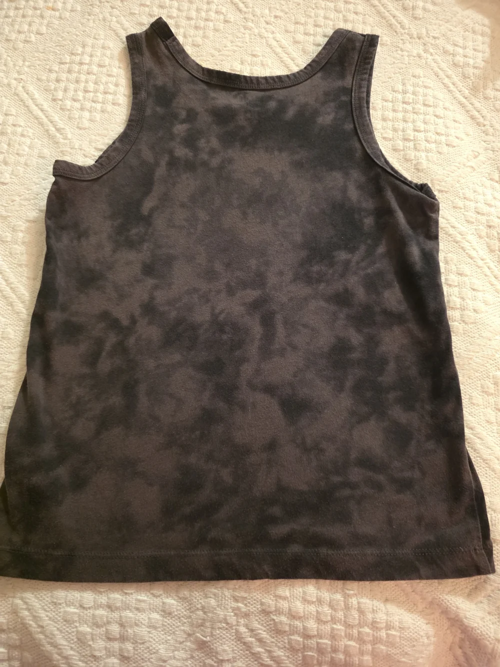 OshKosh B'gosh Black Tie-Dye Tank with 